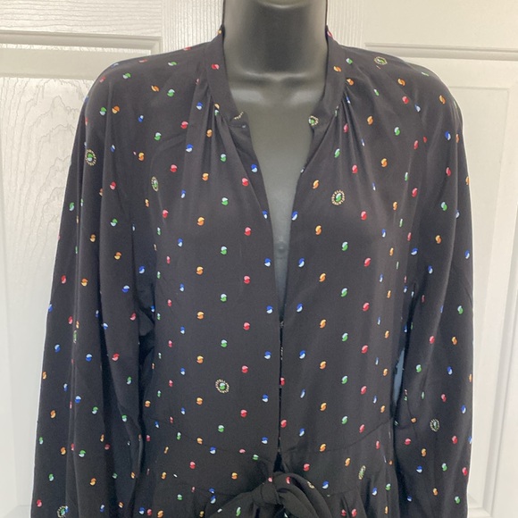 Stella McCartney Keira Silk Jumpsuit Sz 6 - Picture 5 of 15